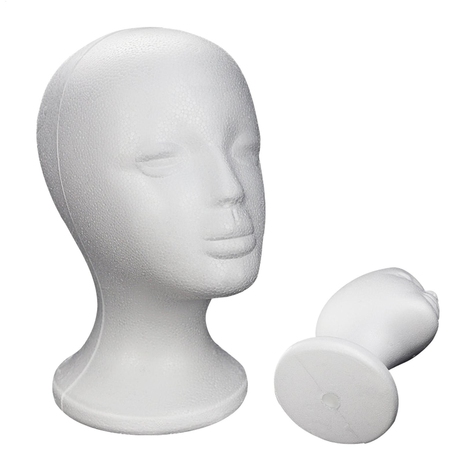 Body Jewelry In Store - Foam Mannequin Head Female Model Display