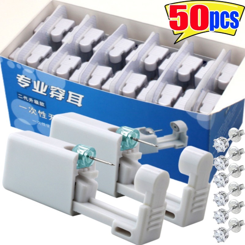 1/50pcs Ear Piercing Gun Dispo - đánh giá và giá Body Jewelry Factory