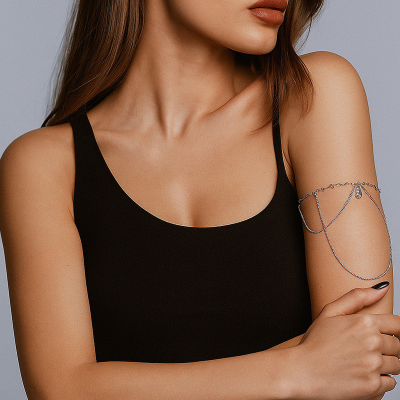 Multi Layer Arm Chain for Wome - đánh giá và giá Body Jewelry Ideas