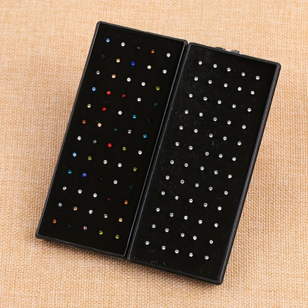 60pcs Nose Ring Set Stud Earri - đánh giá và giá Body Jewelry In Store