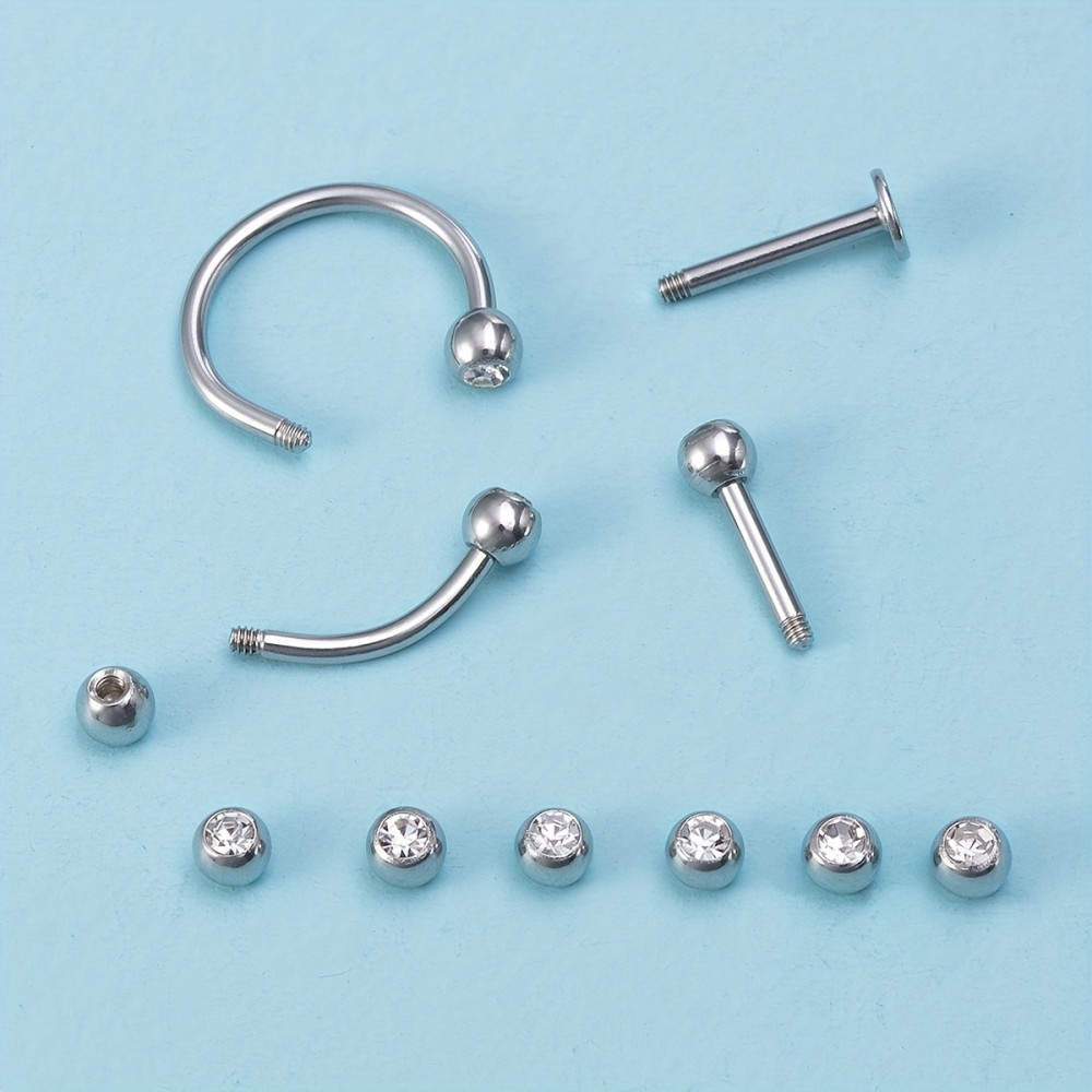10pcs Piercing Balls 3mm 5mm S - đánh giá và giá Body Jewelry In Store