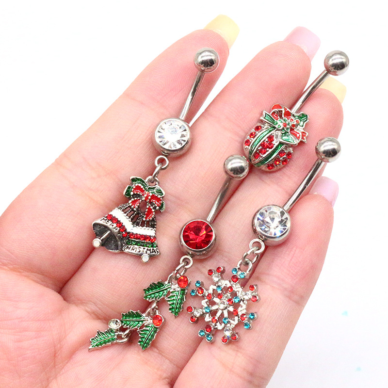 Christmas Series Navel Ring Fo - đánh giá và giá Body Jewelry Factory
