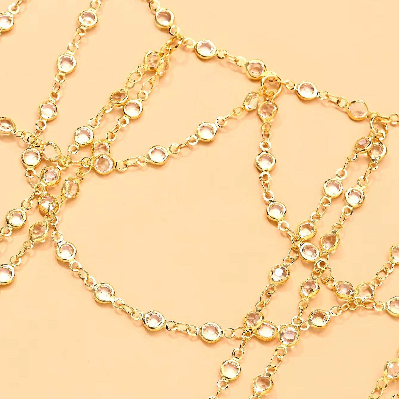 Gold Silver Plated Multi Layer - đánh giá và giá Body Jewelry Bra