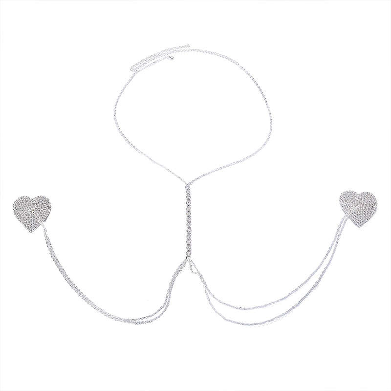 Stonefans Sexy Bikini Cross Rh - đánh giá và giá Body Jewelry Nipple Chain
