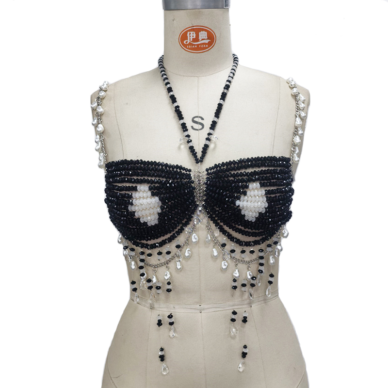 Handmade Female Crystal Body C - đánh giá và giá Body Jewelry Nipple Chain