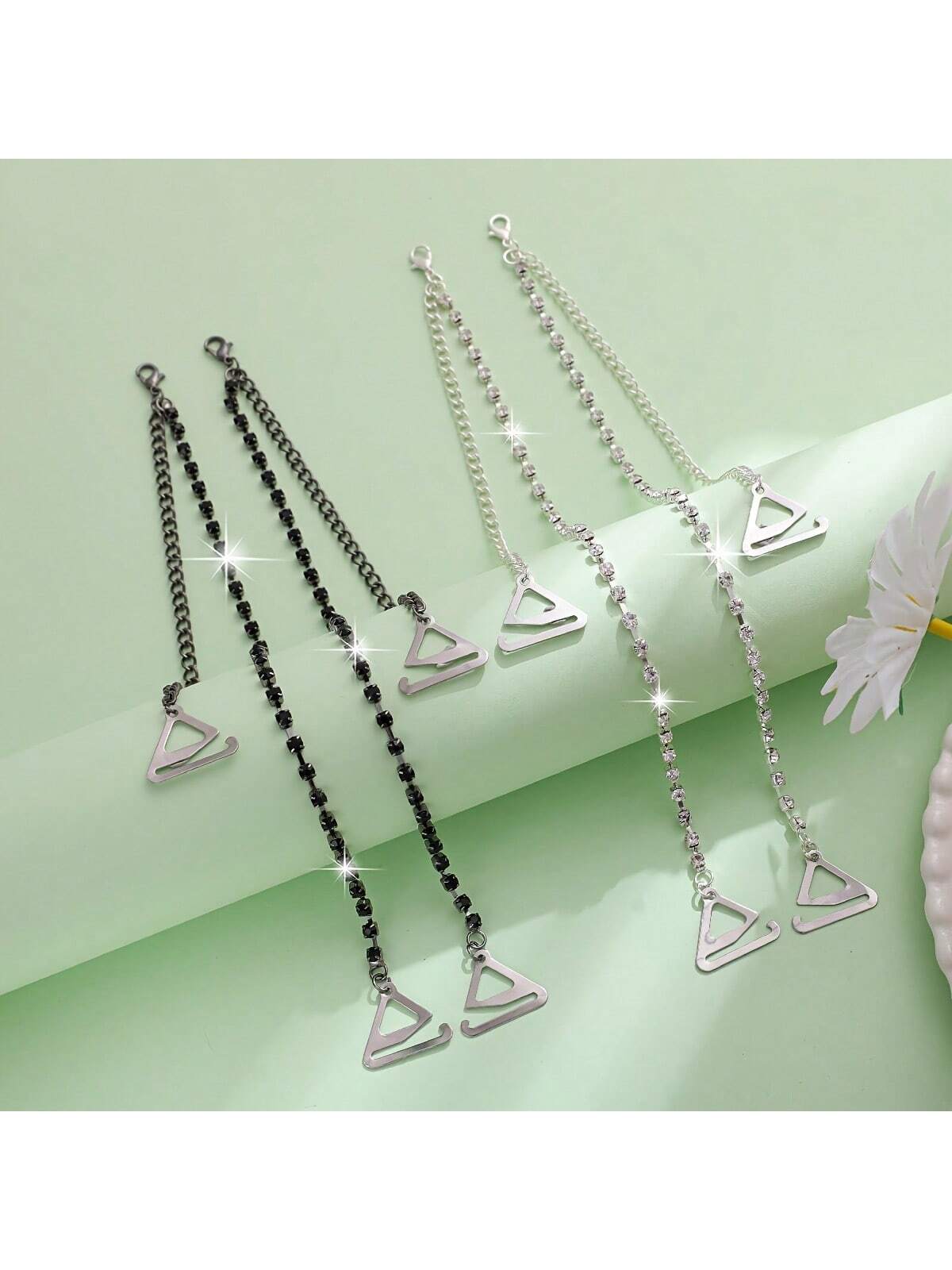 Elegant adjustable rhinestone  - đánh giá và giá Body Jewelry Bra