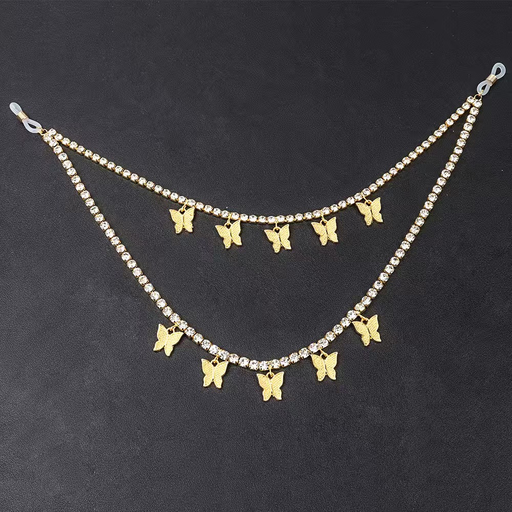 Butterfly Nipple Chain Non Pie - đánh giá và giá Body Jewelry Nipple Chain