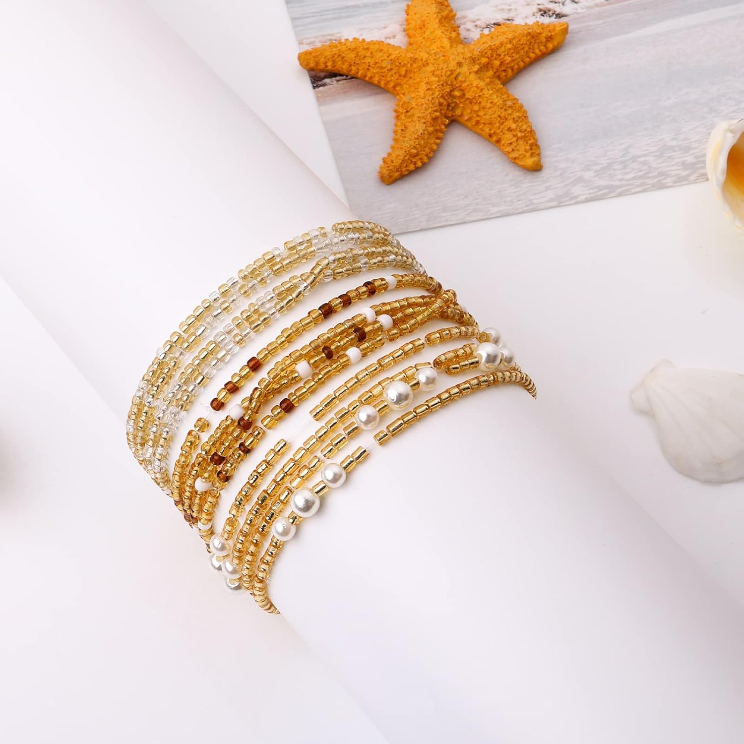Waist Beads for Women Belly Be - đánh giá và giá Body Jewelry By The Chain Gang