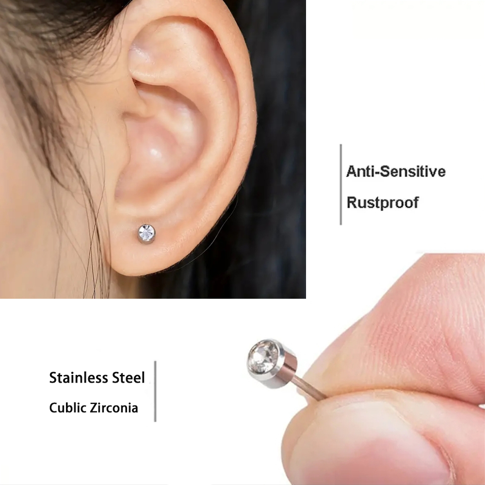 50-1pcs Disposable Sterile Ear - đánh giá và giá Body Jewelry Factory