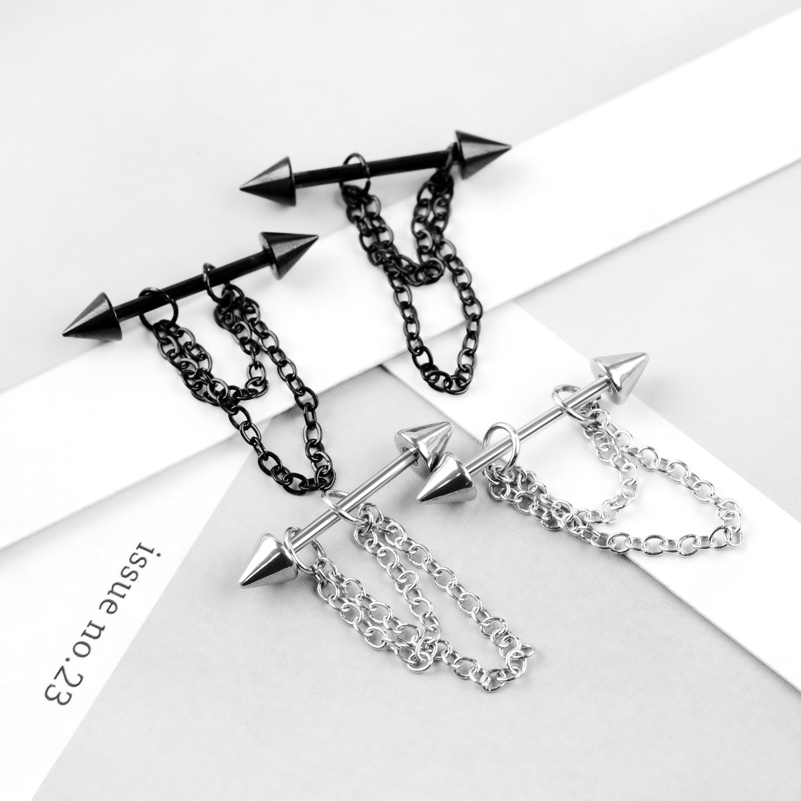 1 Pair Stainless Steel Nipple  - đánh giá và giá Body Jewelry Nipple Chain